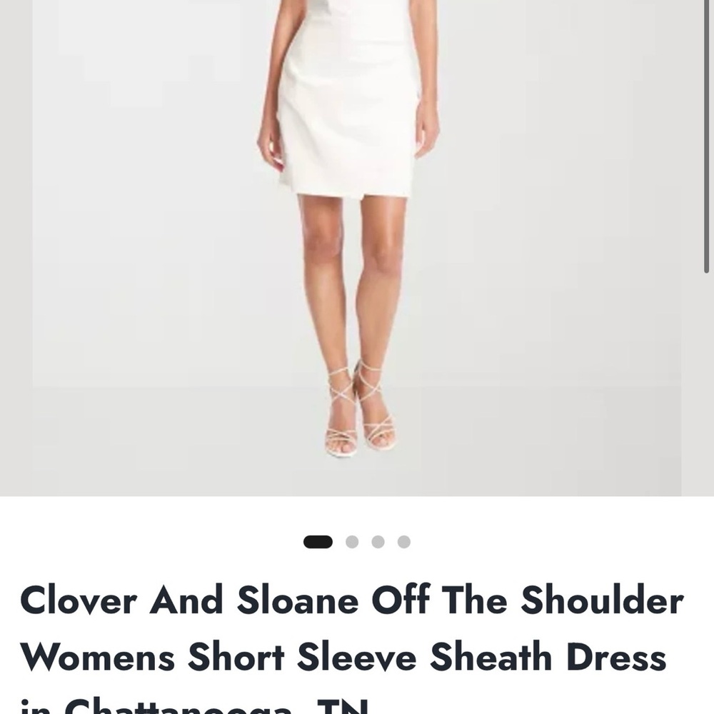 Chic White Off-Shoulder Dress